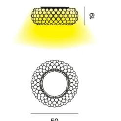 Caboche Plus LED Deckenleuchte