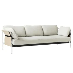 Can 2.0 3-Sitzer Sofa Gestell Stahl verchromt