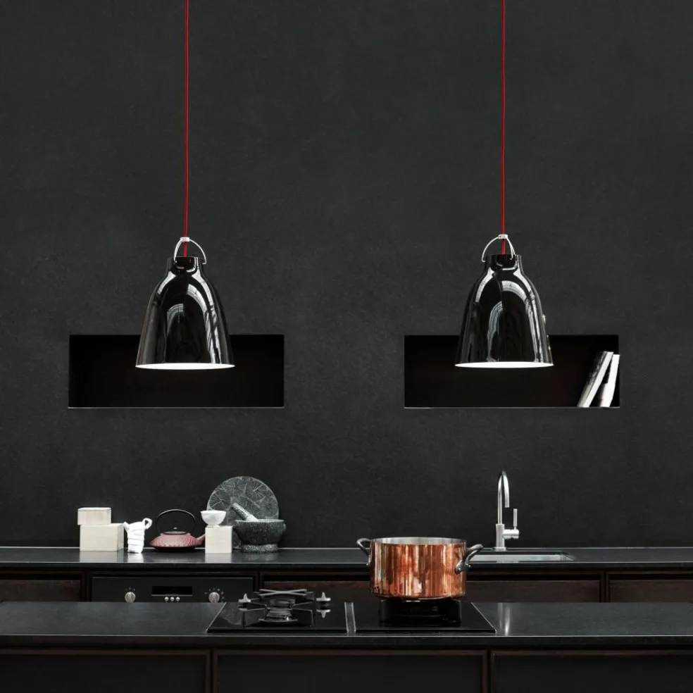 Caravaggio™ P2 Pendelleuchte glänzend