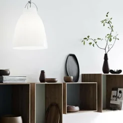 Caravaggio™ Pendelleuchte Opalglas