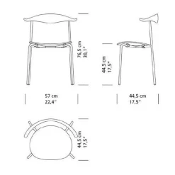 Carl Hansen CH88T Stuhl