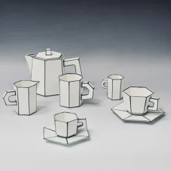 Carte Blanche Cappuccinotasse mit Untertasse 2er Set