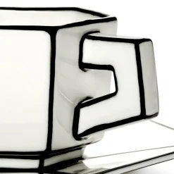 Carte Blanche Espressotasse mit Untertasse 2er Set