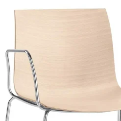 Catifa 46 0251 Armlehnstuhl einfarbig Gestell Chrom