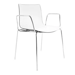 Catifa 46 0251 Armlehnstuhl zweifarbig Gestell Chrom