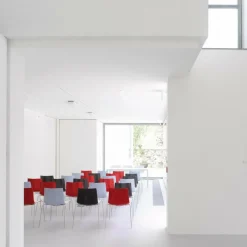 Catifa 46 0251 Stuhl zweifarbig Gestell weiß