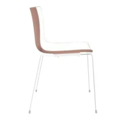 Catifa 46 0251 Stuhl zweifarbig Gestell weiß