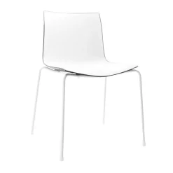 Catifa 46 0251 Stuhl zweifarbig Gestell weiß