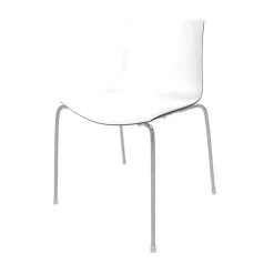 Catifa 46 0251 Stuhl zweifarbig Gestell Chrom