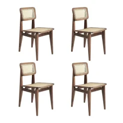 C-Chair All French Cane Stuhl 4er Set