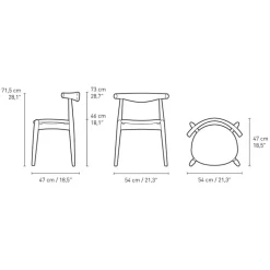 CH20 Elbow Chair