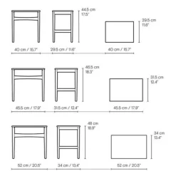 CH004 Nesting Tables 3er Set