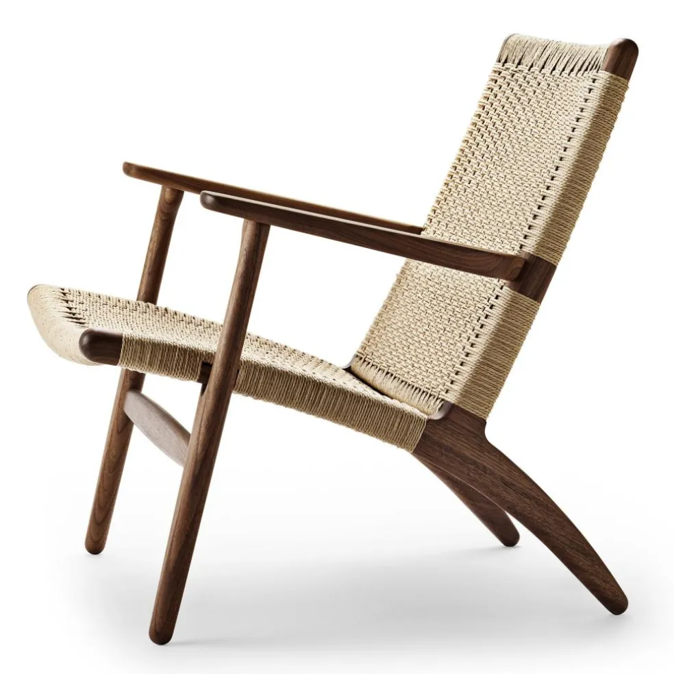 CH25 Sessel Gestell Walnuss