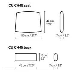 CH45 Sitz- und Nackenkissen