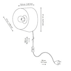 Chadophe Wandleuchte S