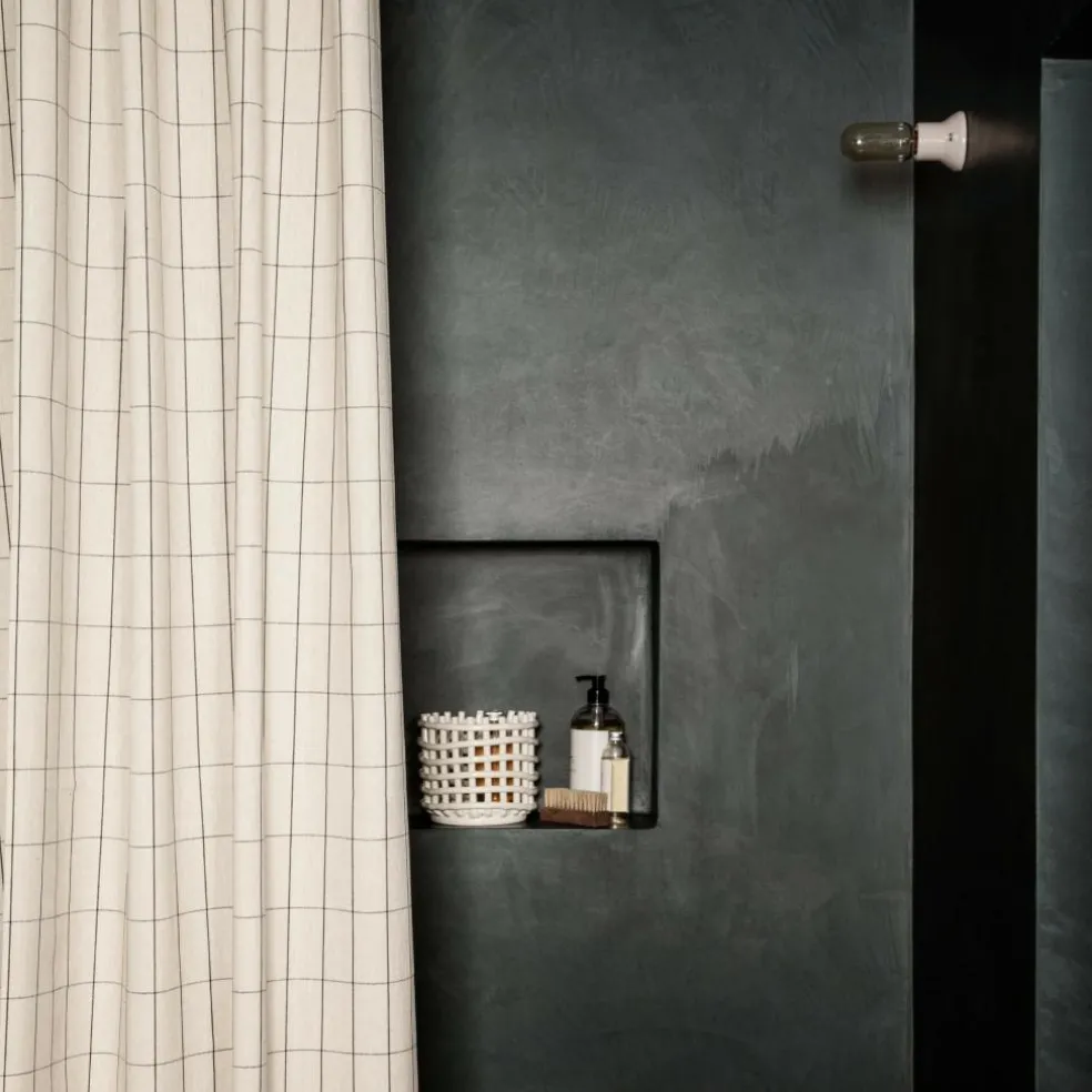Chambray Duschvorhang