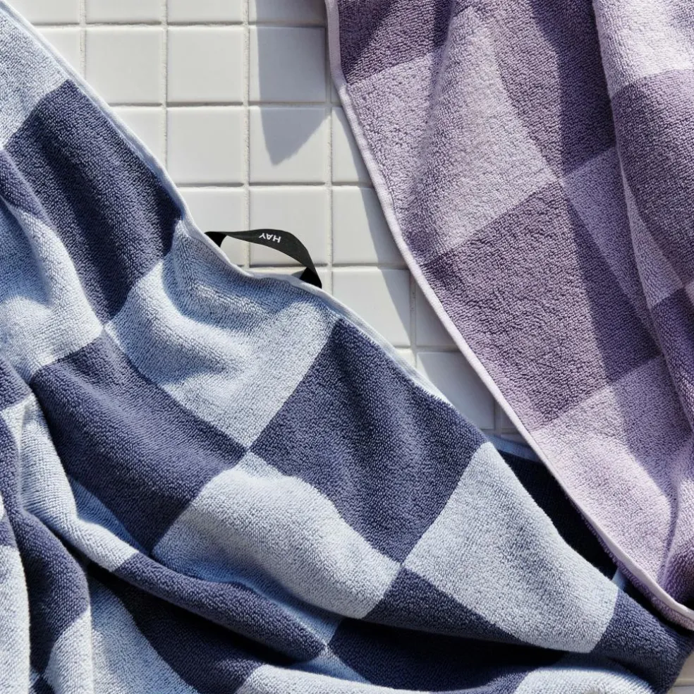 Check Badehandtuch 70x136cm