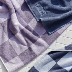 Check Badehandtuch 70x136cm