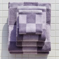 Check Badehandtuch 70x136cm