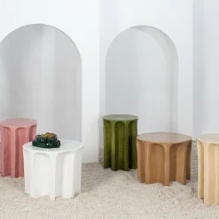 Chouchou Round Hocker/Beistelltisch H 57cm