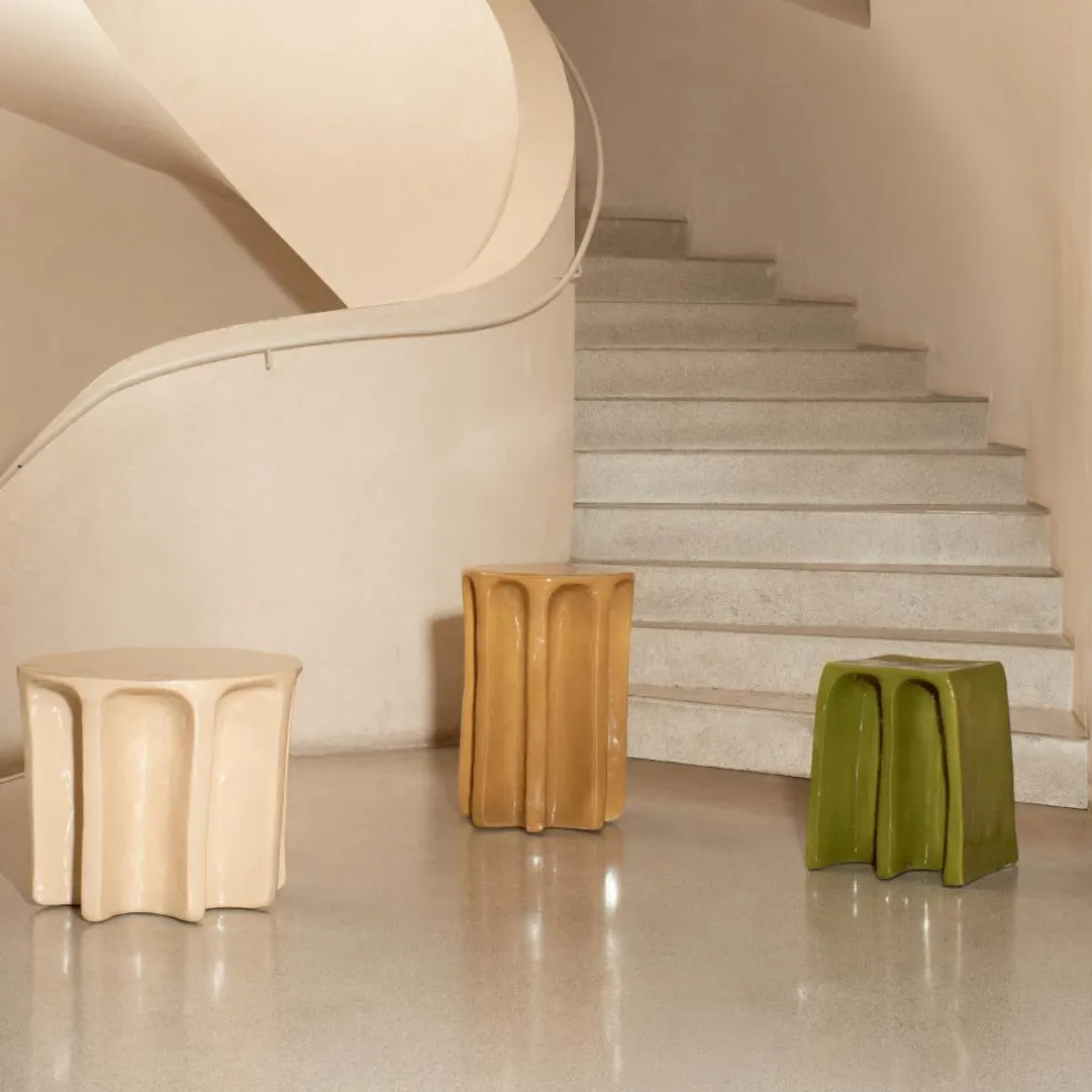 Chouchou Round Hocker/Beistelltisch H 57cm