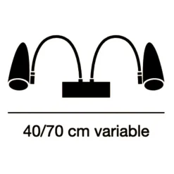 CicloItalia Flex W2 Wandleuchte