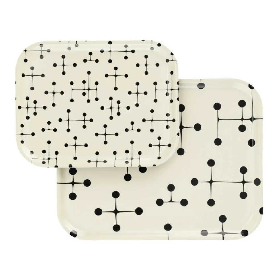 Classic Tray Dot Pattern Light Tablett
