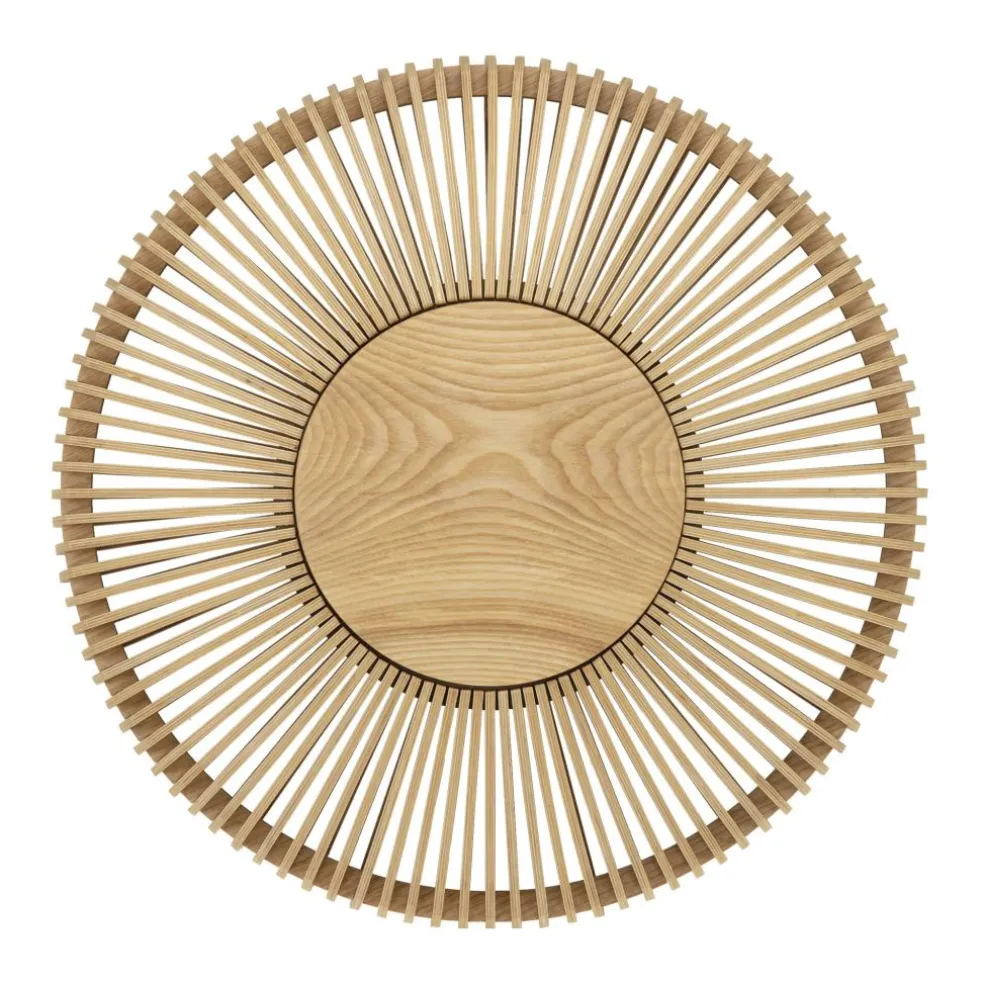 Clava Up Wood Wandleuchte L