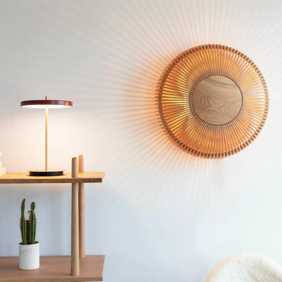 Clava Up Wood Wandleuchte L