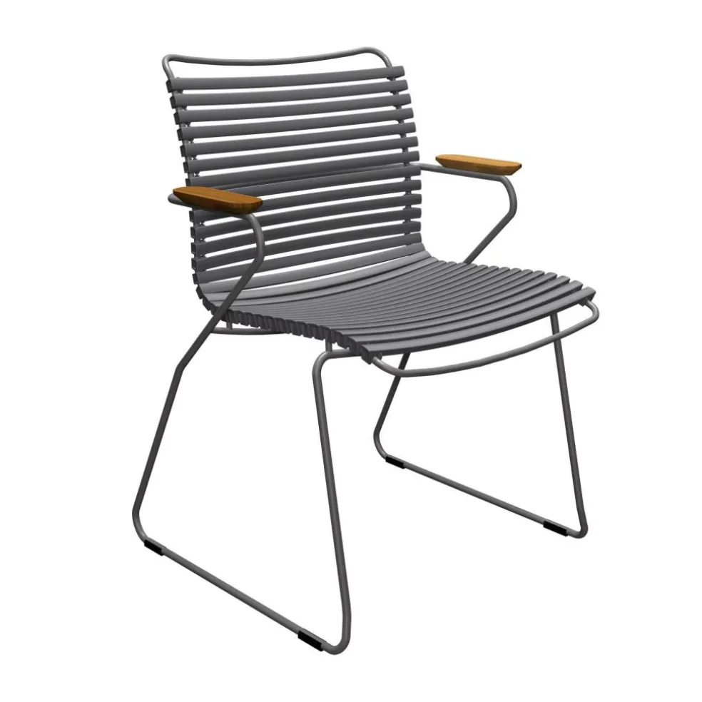 Click Gartenarmlehnstuhl mit niedriger Lehne