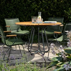 Click Gartenarmlehnstuhl mit niedriger Lehne