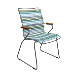 Click Outdoor Armlehnstuhl mit hoher Lehne