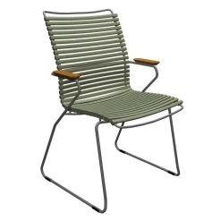 Click Outdoor Armlehnstuhl mit hoher Lehne