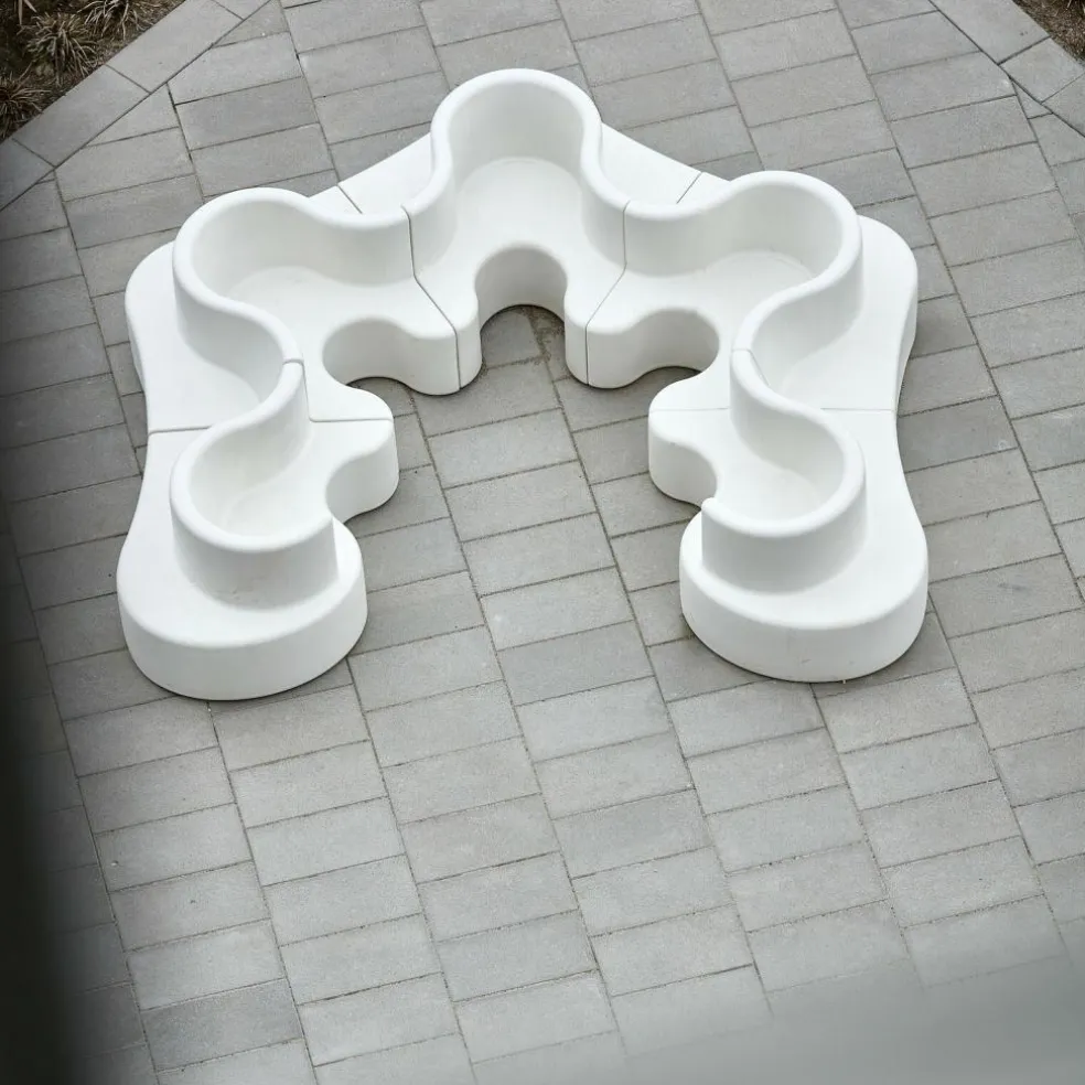 Cloverleaf In/Outdoor Sofa Mittelelement