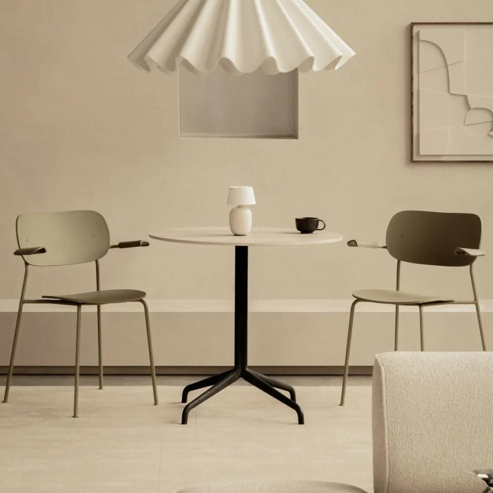 Co Dining Plastic Gartenarmlehnstuhl