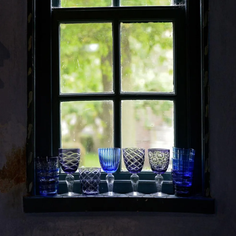 Cobalt Weinglas 6er Set