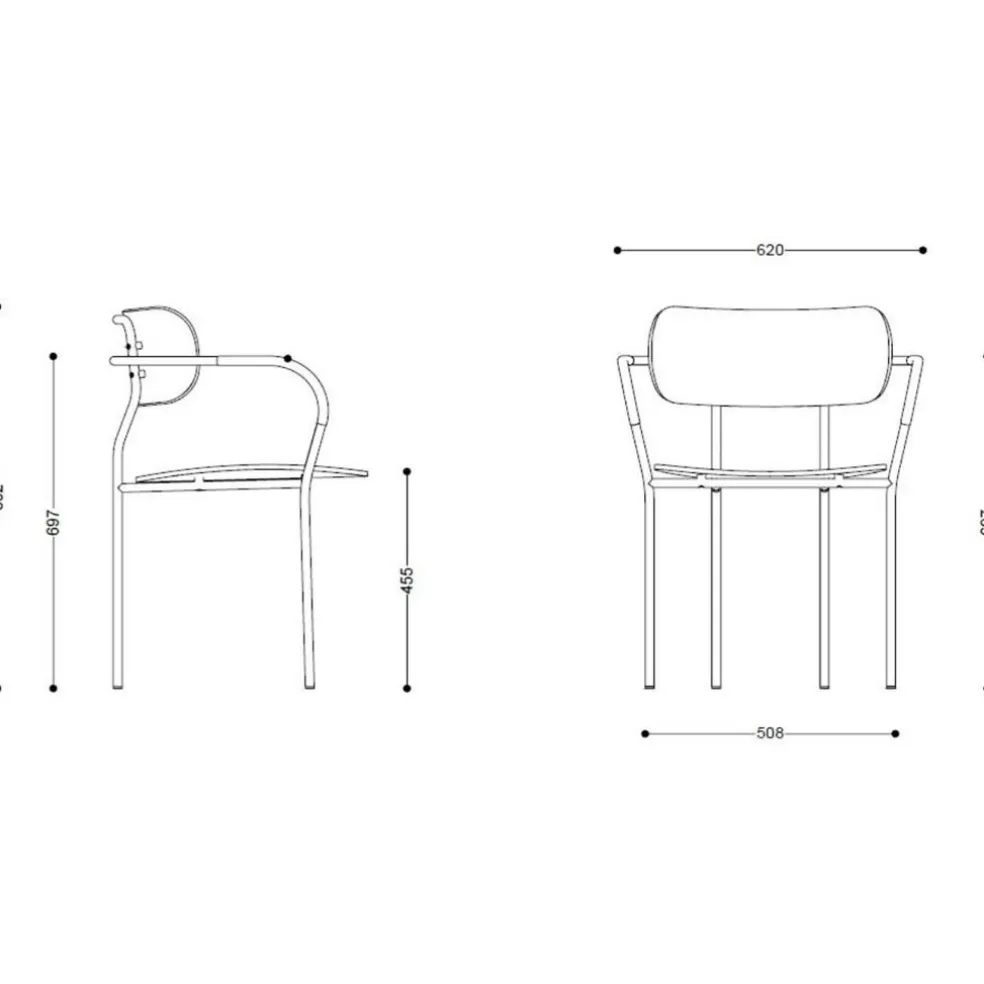 Coco Armlehnstuhl Vollpolsterung