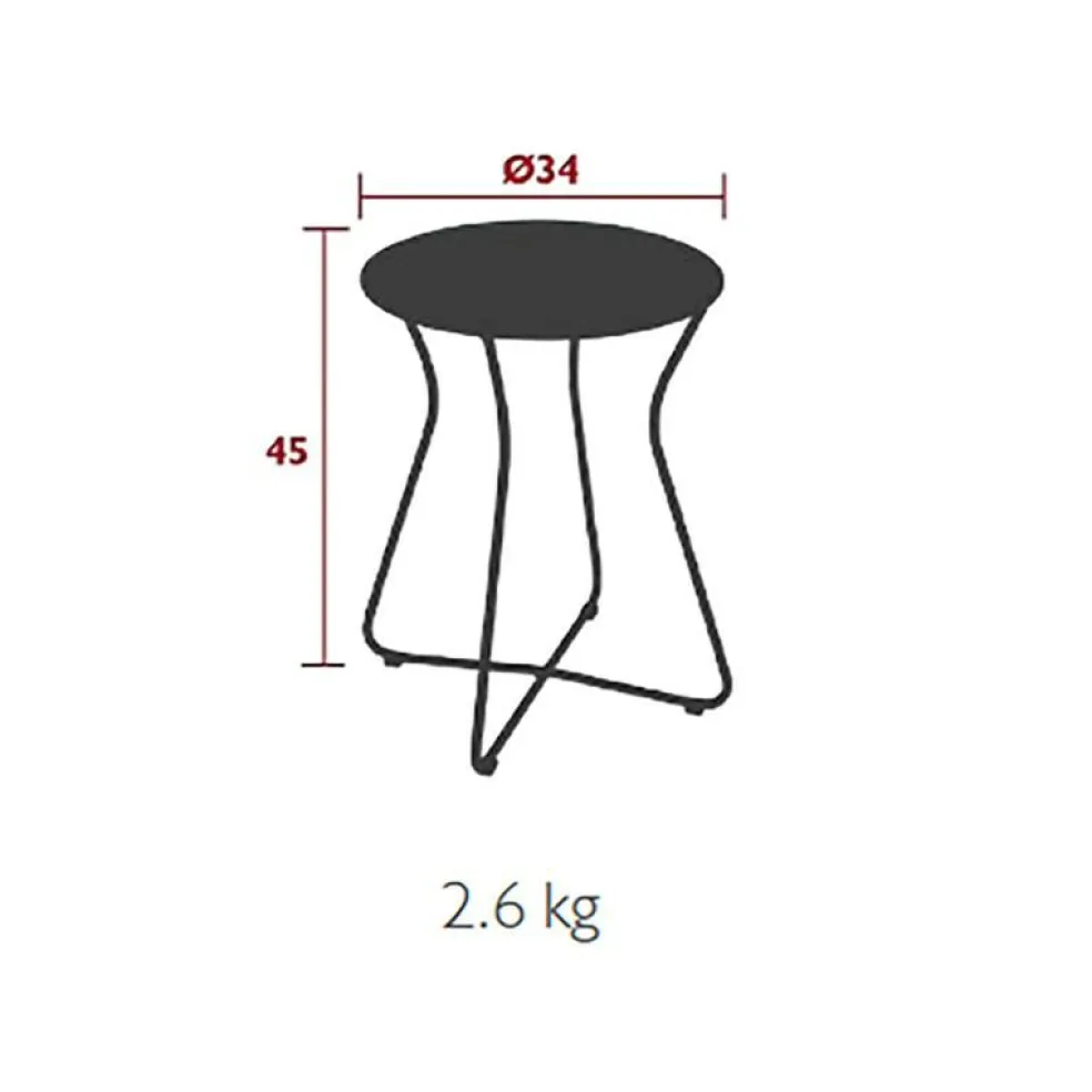 Cocotte Gartenhocker H 45cm