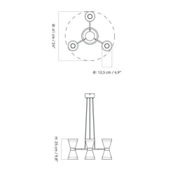 Collector 3 Kronleuchter