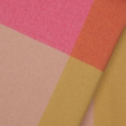 Colour Block Wolldecke