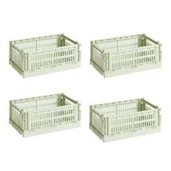 Colour Crate Korb recycelt S 4er Set