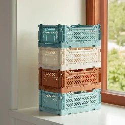 Colour Crate Korb recycelt S 4er Set
