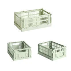 Colour Crate Korb recycelt S + Mini 3er Set