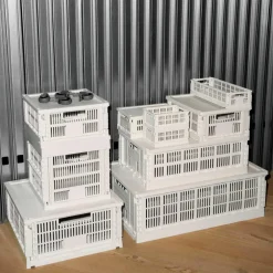 Colour Crate Korb recycelt S + Mini 3er Set