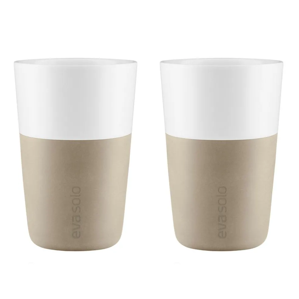 Colour Grip Latte Macchiato Becher 2er Set 360ml