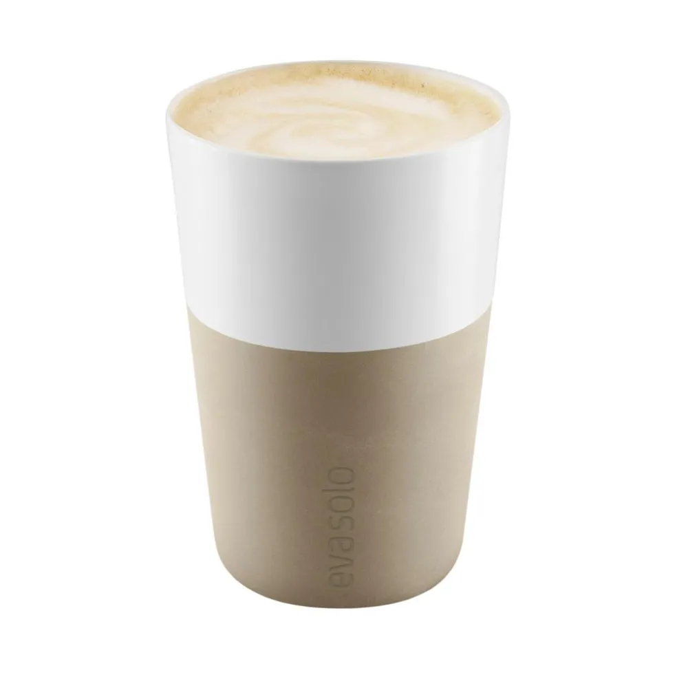 Colour Grip Latte Macchiato Becher 2er Set 360ml