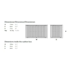 Combine Kissentruhe S