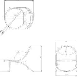 Copacabana Outdoor Lounge Stuhl
