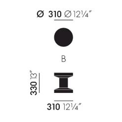 Cork B Beistelltisch