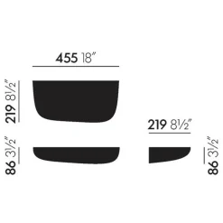 Corniches Wandregal L